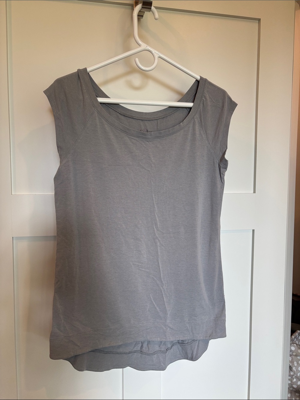 Zella grey ballet inspired/studio top